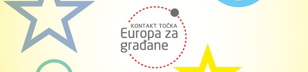 6 uspješnih projekata, te 37 partnerskih organizacija na 1. roku u sklopu programa Europa za građane