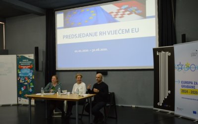 U Splitu održana javna tribina i radionica Predsjedanje RH Europskom unijom 2020. – što predsjedanje donosi građanima Hrvatske?