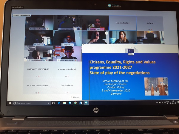 NCP Njemačka organizirala i održala neformalni sastanak europskih kontakt točaka programa Europa za građane s Europskom Komisijom i Izvršnom agencijom (EACEA)