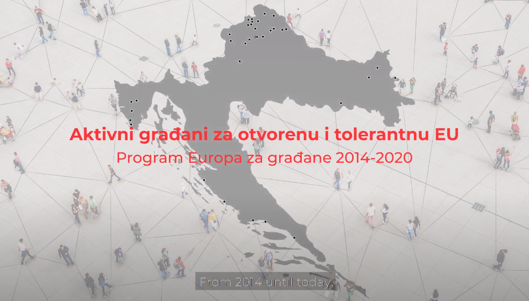 Aktivni građani za otvorenu i tolerantnu EU- promotivni film povodom završetka programa Europa za građane 2014.-2020.